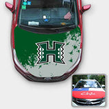 Hawaii Rainbow Warriors NCAA Car Auto Hood Engine Cover Protector
