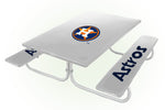 Houston Astros MLB Picnic Table Bench Chair Set Outdoor Cover