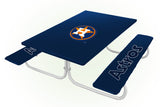 Houston Astros MLB Picnic Table Bench Chair Set Outdoor Cover