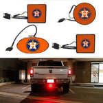 Houston Astros MLB Hitch Cover LED Brake Light for Trailer