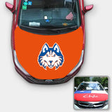 Houston Baptist Huskies NCAA Car Auto Hood Engine Cover Protector