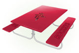 Houston Rockets NBA Picnic Table Bench Chair Set Outdoor Cover