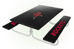 Houston Rockets NBA Picnic Table Bench Chair Set Outdoor Cover