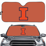 Illinois Fighting Illini NCAA Car Windshield Sun Shade Universal Fit Sunshade
