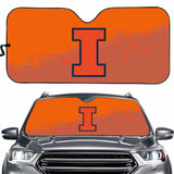 Illinois Fighting Illini NCAA Car Windshield Sun Shade Universal Fit Sunshade