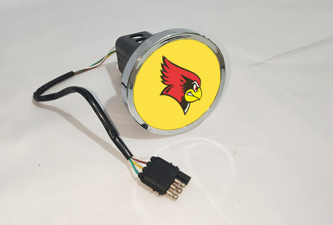 Illinois State Redbirds NCAA Hitch Cover LED Brake Light for Trailer