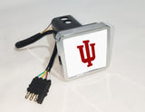 Indiana Hoosiers NCAA Hitch Cover LED Brake Light for Trailer