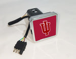 Indiana Hoosiers NCAA Hitch Cover LED Brake Light for Trailer