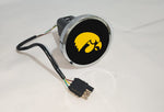 Iowa Hawkeyes NCAA Hitch Cover LED Brake Light for Trailer