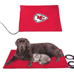 Kansas City Chiefs NFL Pet Heating Pad Constant Heated Mat