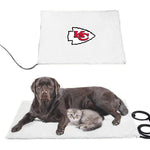 Kansas City Chiefs NFL Pet Heating Pad Constant Heated Mat