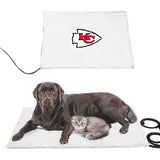 Kansas City Chiefs NFL Pet Heating Pad Constant Heated Mat