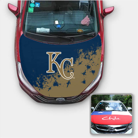 Kansas City Royals MLB Car Auto Hood Engine Cover Protector
