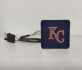 Kansas City Royals MLB Hitch Cover LED Brake Light for Trailer