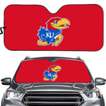 Kansas Jayhawks NCAA Car Windshield Sun Shade Universal Fit Sunshade