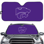 Kansas State Wildcats NCAA Car Windshield Sun Shade Universal Fit Sunshade