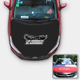 LIU Sharks NCAA Car Auto Hood Engine Cover Protector