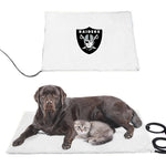 Las Vegas Raiders NFL Pet Heating Pad Constant Heated Mat
