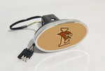 Lehigh Mountain Hawks NCAA Hitch Cover LED Brake Light for Trailer