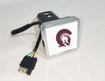 Little Rock Trojans NCAA Hitch Cover LED Brake Light for Trailer