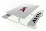 Los Angeles Angels MLB Picnic Table Bench Chair Set Outdoor Cover
