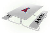 Los Angeles Angels MLB Picnic Table Bench Chair Set Outdoor Cover