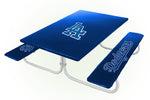 Los Angeles Dodgers MLB Picnic Table Bench Chair Set Outdoor Cover