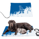 Los Angeles Dodgers MLB Pet Heating Pad Constant Heated Mat