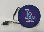 Los Angeles Dodgers MLB Hitch Cover LED Brake Light for Trailer