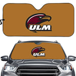 Louisiana-Monroe Warhawks NCAA Car Windshield Sun Shade Universal Fit Sunshade