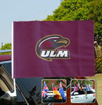 Louisiana-Monroe Warhawks NCAAB Car Window Flag
