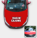Louisiana Ragin' Cajuns NCAA Car Auto Hood Engine Cover Protector