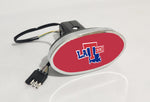 Louisiana Tech Bulldogs NCAA Hitch Cover LED Brake Light for Trailer