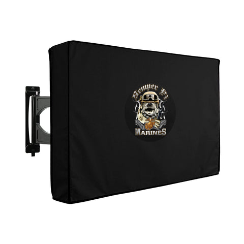 Marines Semper Fi Military Outdoor TV Cover Heavy Duty