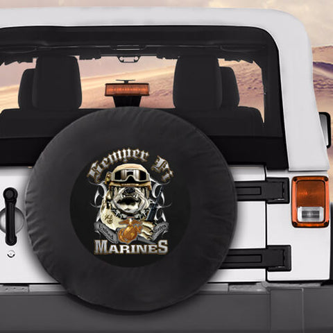 Marines Semper Fi Military Spare Tire Cover