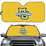 Marquette Golden Eagles NCAA Car Windshield Sun Shade Universal Fit Sunshade