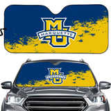 Marquette Golden Eagles NCAA Car Windshield Sun Shade Universal Fit Sunshade
