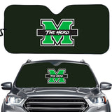 Marshall Thundering Herd NCAA Car Windshield Sun Shade Universal Fit Sunshade
