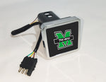 Marshall Thundering Herd NCAA Hitch Cover LED Brake Light for Trailer
