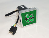 Marshall Thundering Herd NCAA Hitch Cover LED Brake Light for Trailer