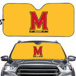 Maryland Terrapins NCAA Car Windshield Sun Shade Universal Fit Sunshade