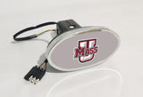 Massachusetts Minutemen NCAA Hitch Cover LED Brake Light for Trailer