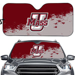 Massachusetts Minutemen NCAA Car Windshield Sun Shade Universal Fit Sunshade