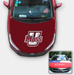 Massachusetts Minutemen NCAA Car Auto Hood Engine Cover Protector