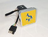 McNeese State Cowboys NCAA Hitch Cover LED Brake Light for Trailer