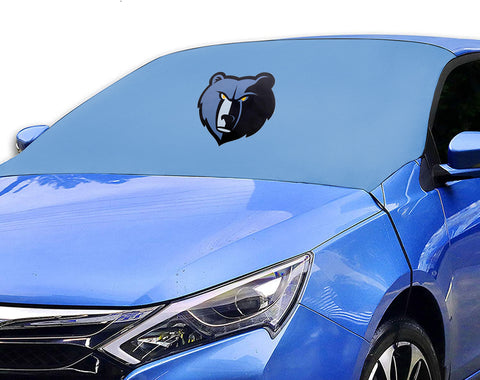 Memphis Grizzlies NBA Car SUV Front Windshield Snow Cover Sunshade
