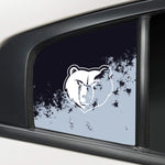 Memphis Grizzlies NBA Rear Side Quarter Window Vinyl Decal Stickers Fits Dodge Charger