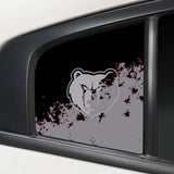 Memphis Grizzlies NBA Rear Side Quarter Window Vinyl Decal Stickers Fits Dodge Charger