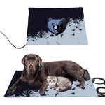 Memphis Grizzlies NBA Pet Heating Pad Constant Heated Mat