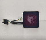 Memphis Grizzlies NBA Hitch Cover LED Brake Light for Trailer